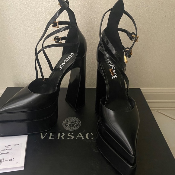 Versace Platform Heels - Picture 2 of 4